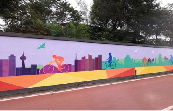 攀枝花墙体彩绘-围墙