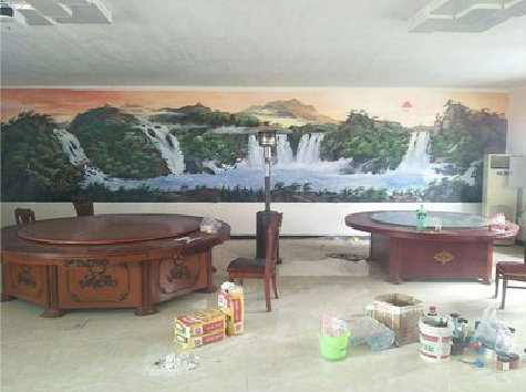 攀枝花墙绘-写实风景