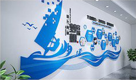 攀枝花海浪主题文化墙如何设计？