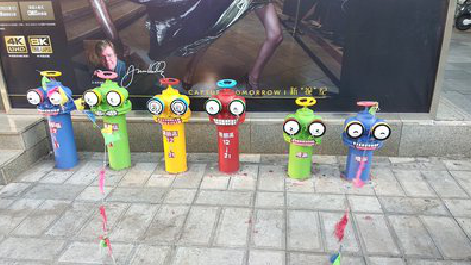 攀枝花商业区彩绘