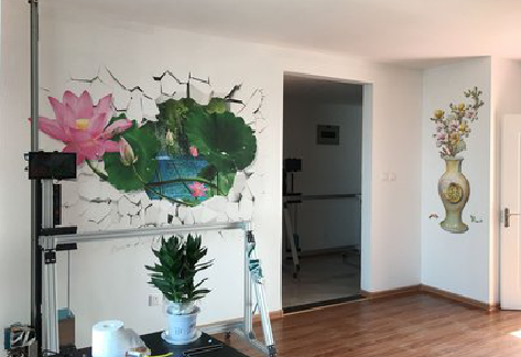 攀枝花墙体彩绘相比墙纸的优势。