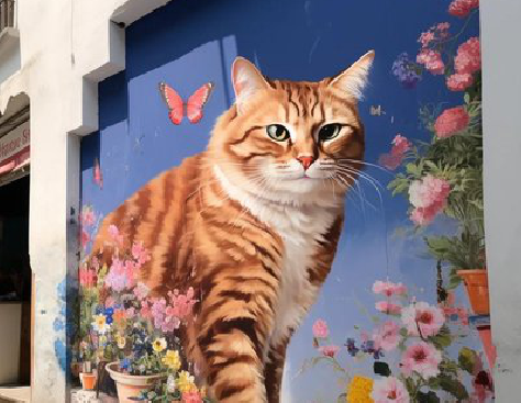 攀枝花自己绘制有个性的手绘墙