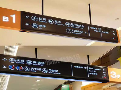 攀枝花如何通过商场标识牌引导客流分布？